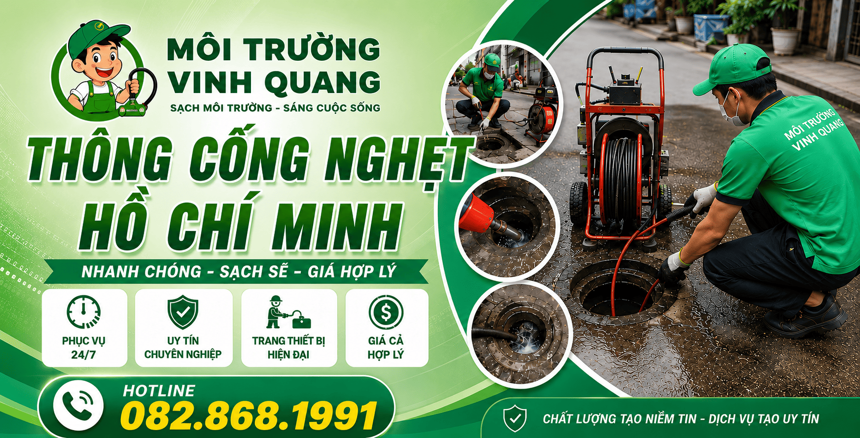 Thông Cống Nghẹt Hồ Chí Minh